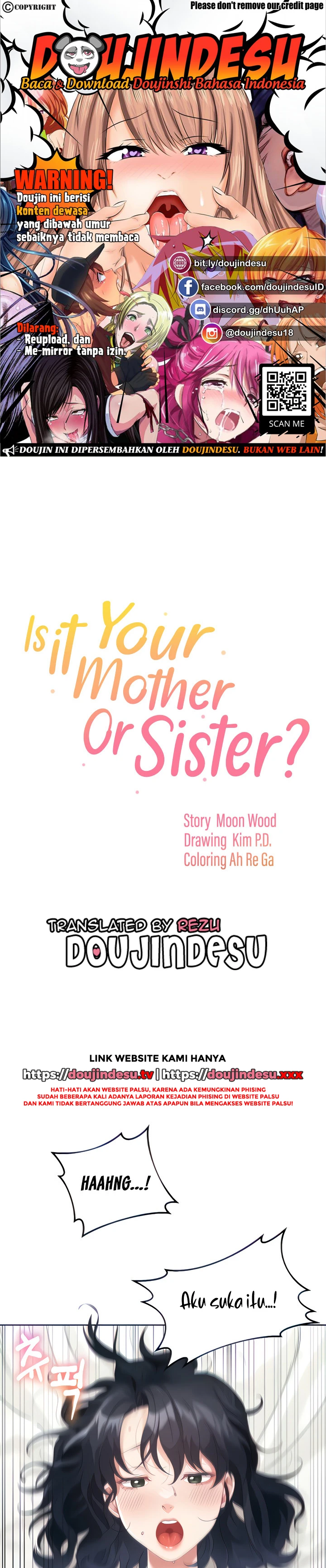 My Mom and Sister Chapter 06 - Page 1